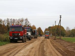 Du Kauno rajono žvyrkeliai bus padengti asfaltu