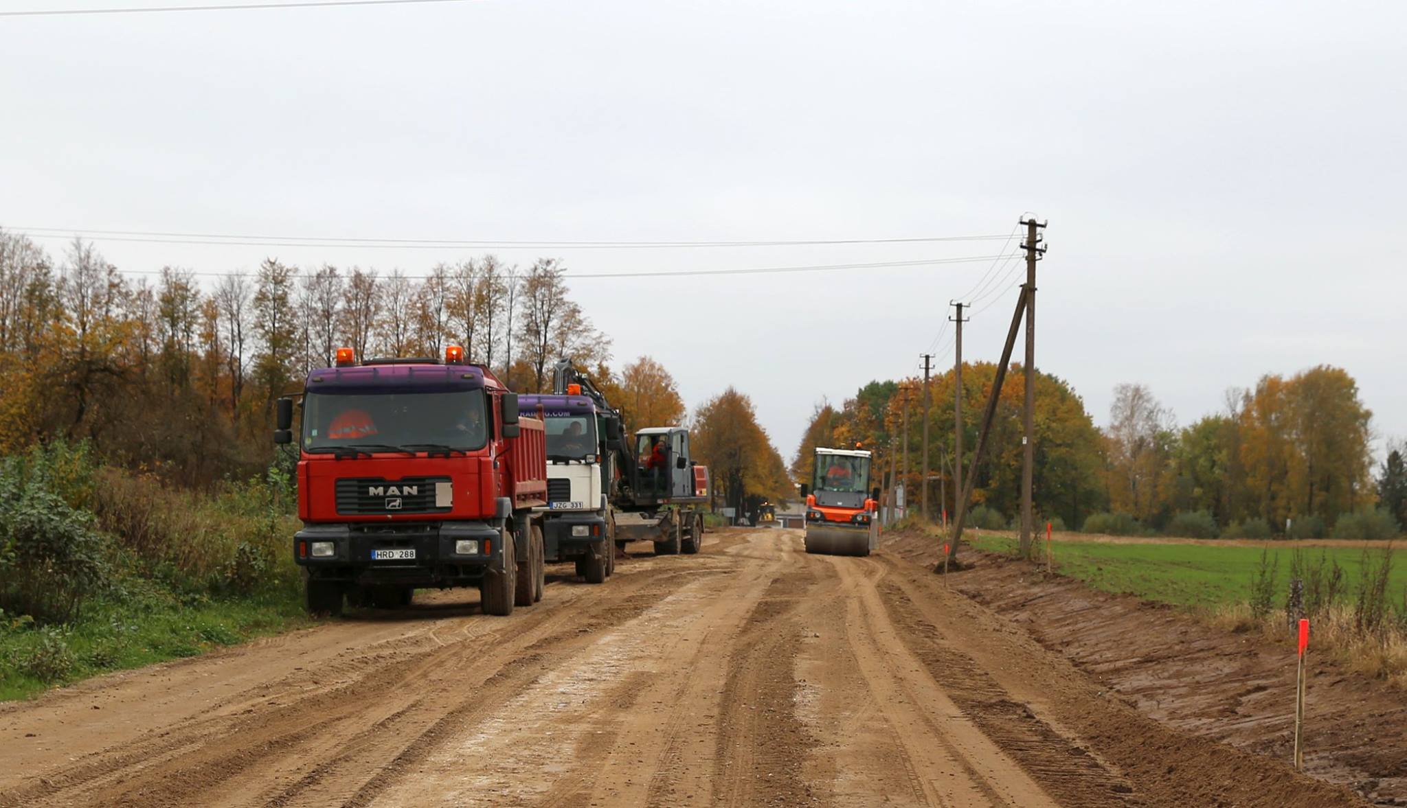 Du Kauno rajono žvyrkeliai bus padengti asfaltu